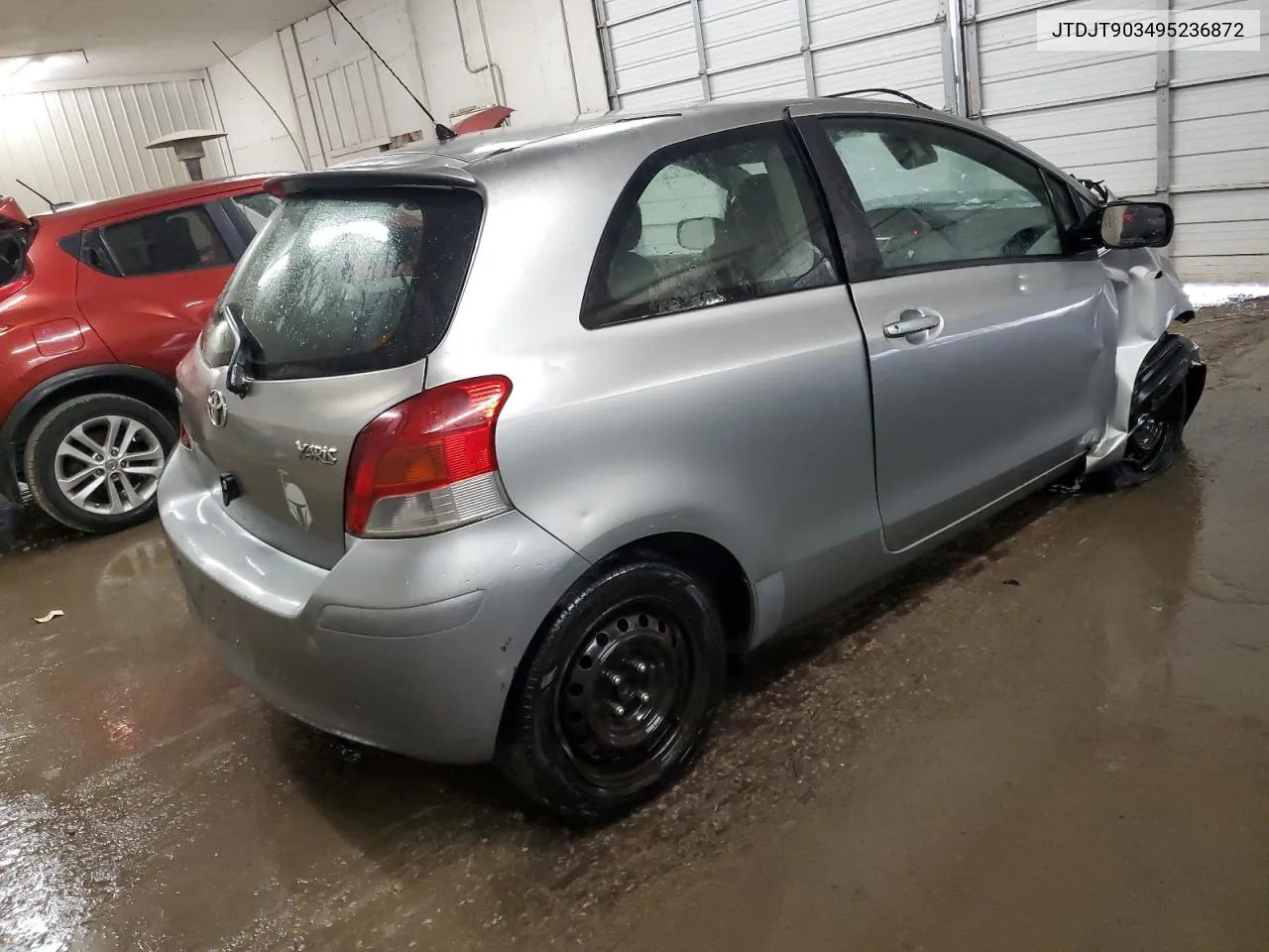 2009 Toyota Yaris VIN: JTDJT903495236872 Lot: 71820334