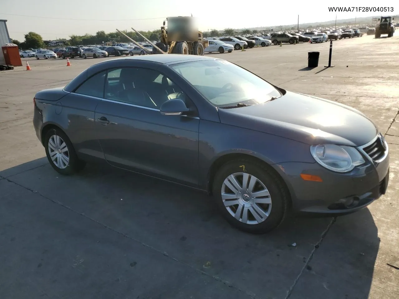 2008 Volkswagen Eos Turbo VIN: WVWAA71F28V040513 Lot: 66735714