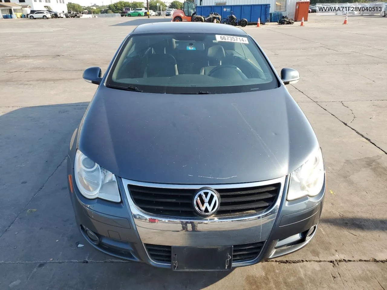 WVWAA71F28V040513 2008 Volkswagen Eos Turbo