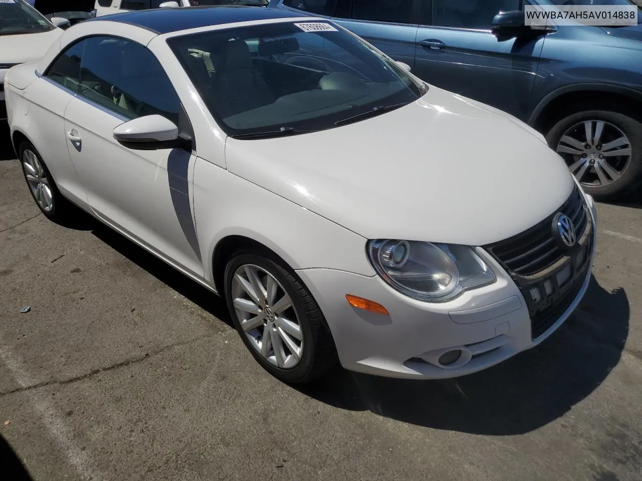 WVWBA7AH5AV014838 2010 Volkswagen Eos Turbo