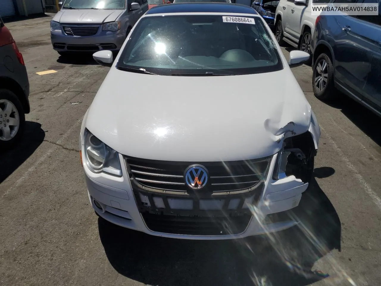 WVWBA7AH5AV014838 2010 Volkswagen Eos Turbo