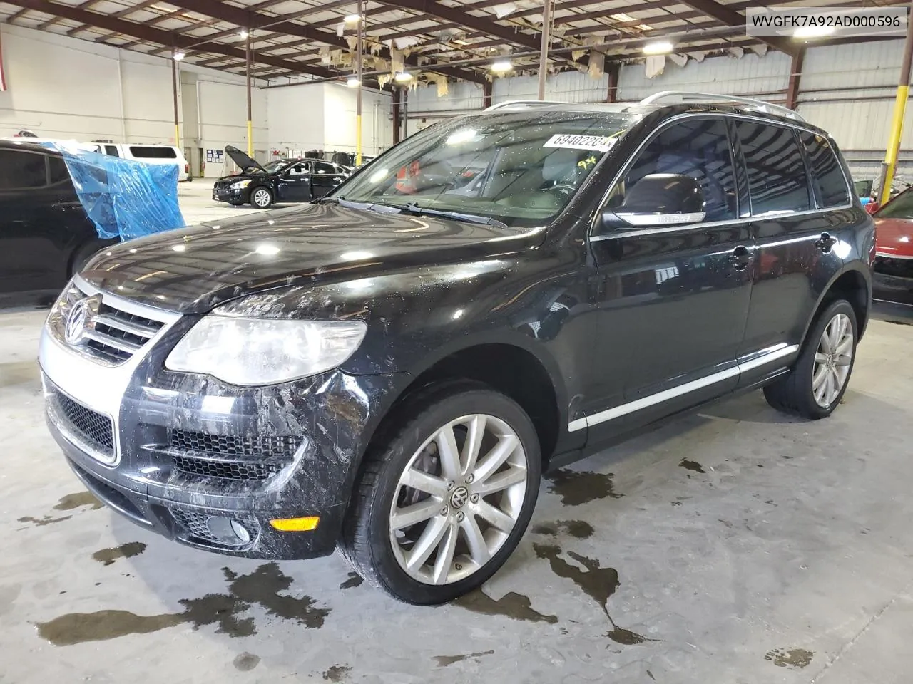 WVGFK7A92AD000596 2010 Volkswagen Touareg Tdi