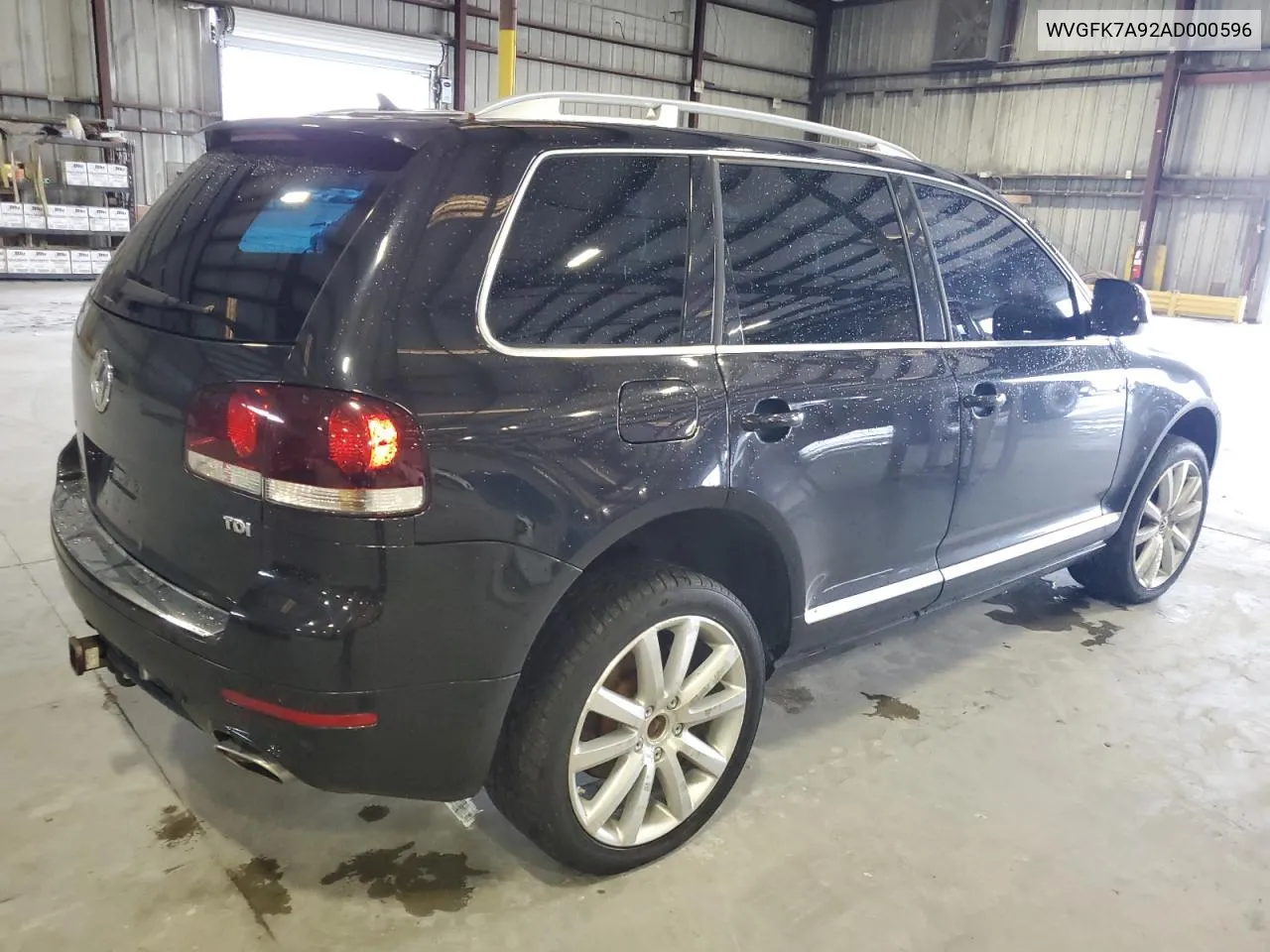 2010 Volkswagen Touareg Tdi VIN: WVGFK7A92AD000596 Lot: 69402204