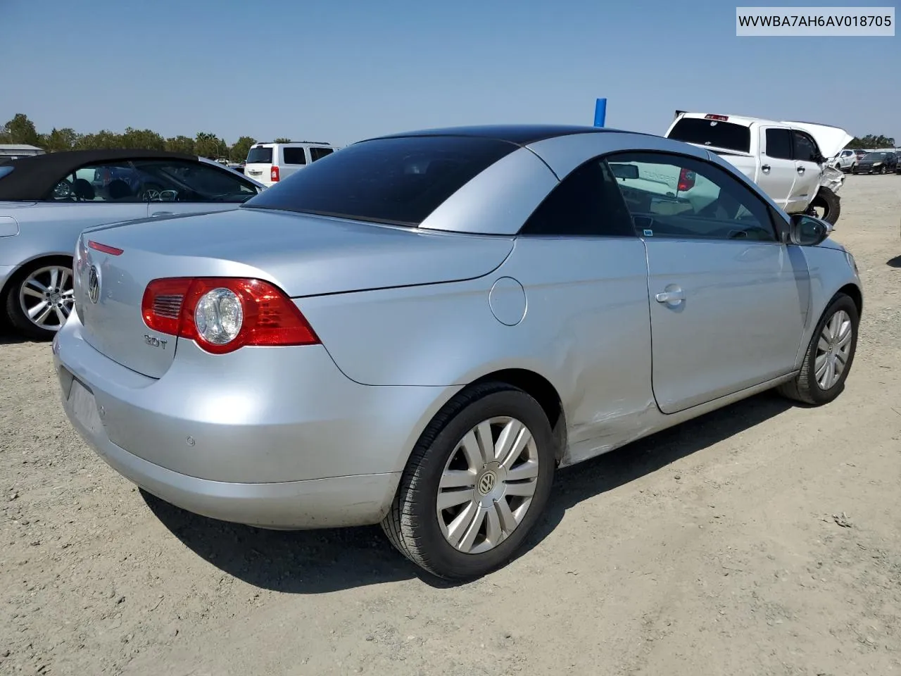 WVWBA7AH6AV018705 2010 Volkswagen Eos Turbo