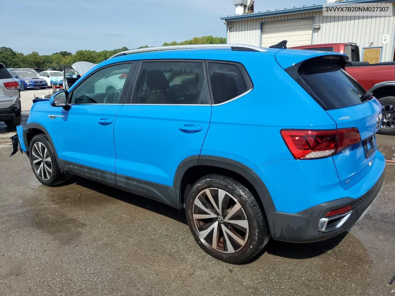 2022 Volkswagen Taos Se VIN: 3VVYX7B20NM027307 Lot: 71364484