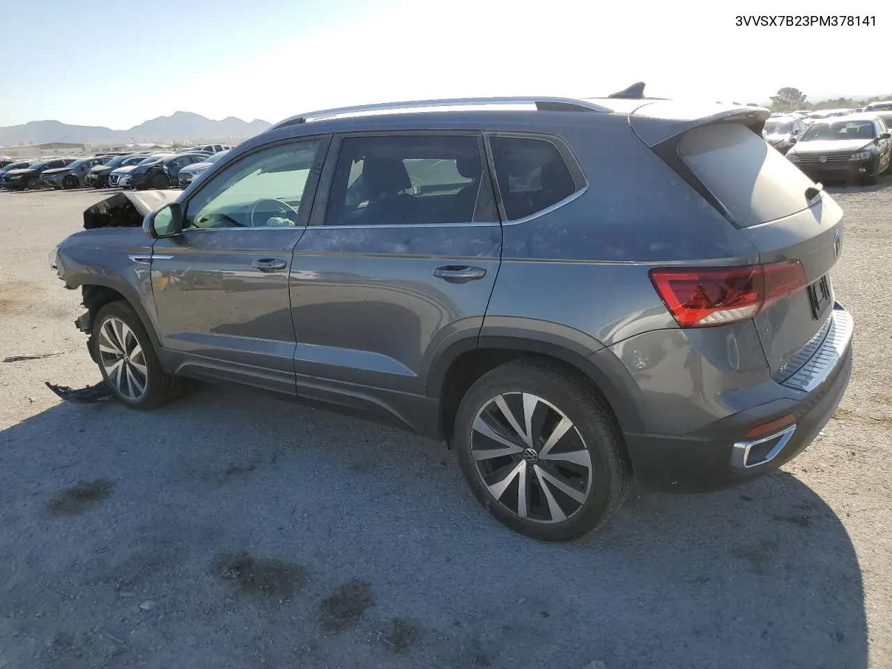 2023 Volkswagen Taos Se VIN: 3VVSX7B23PM378141 Lot: 59128524