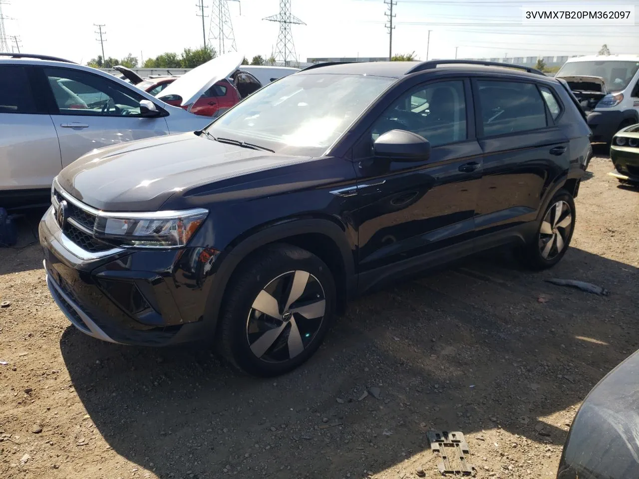 2023 Volkswagen Taos S VIN: 3VVMX7B20PM362097 Lot: 71284114