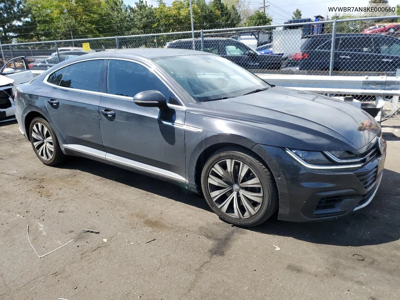 2019 Volkswagen Arteon Se VIN: WVWBR7AN8KE000660 Lot: 70225254