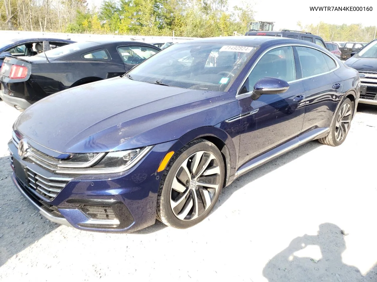 WVWTR7AN4KE000160 2019 Volkswagen Arteon Sel Premium