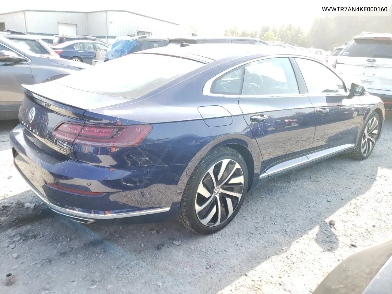 2019 Volkswagen Arteon Sel Premium VIN: WVWTR7AN4KE000160 Lot: 71492824