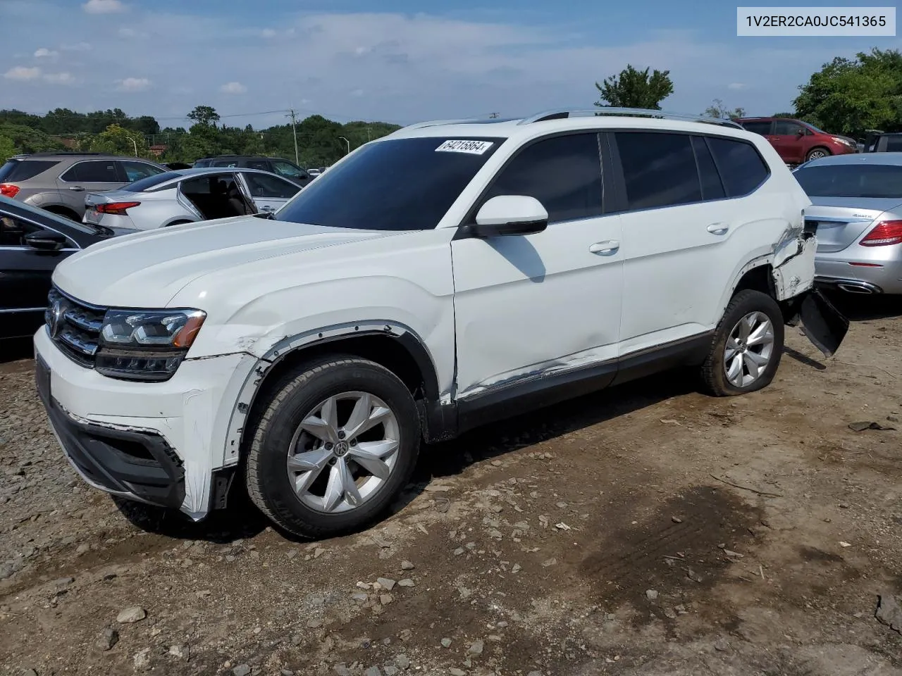 1V2ER2CA0JC541365 2018 Volkswagen Atlas Sel