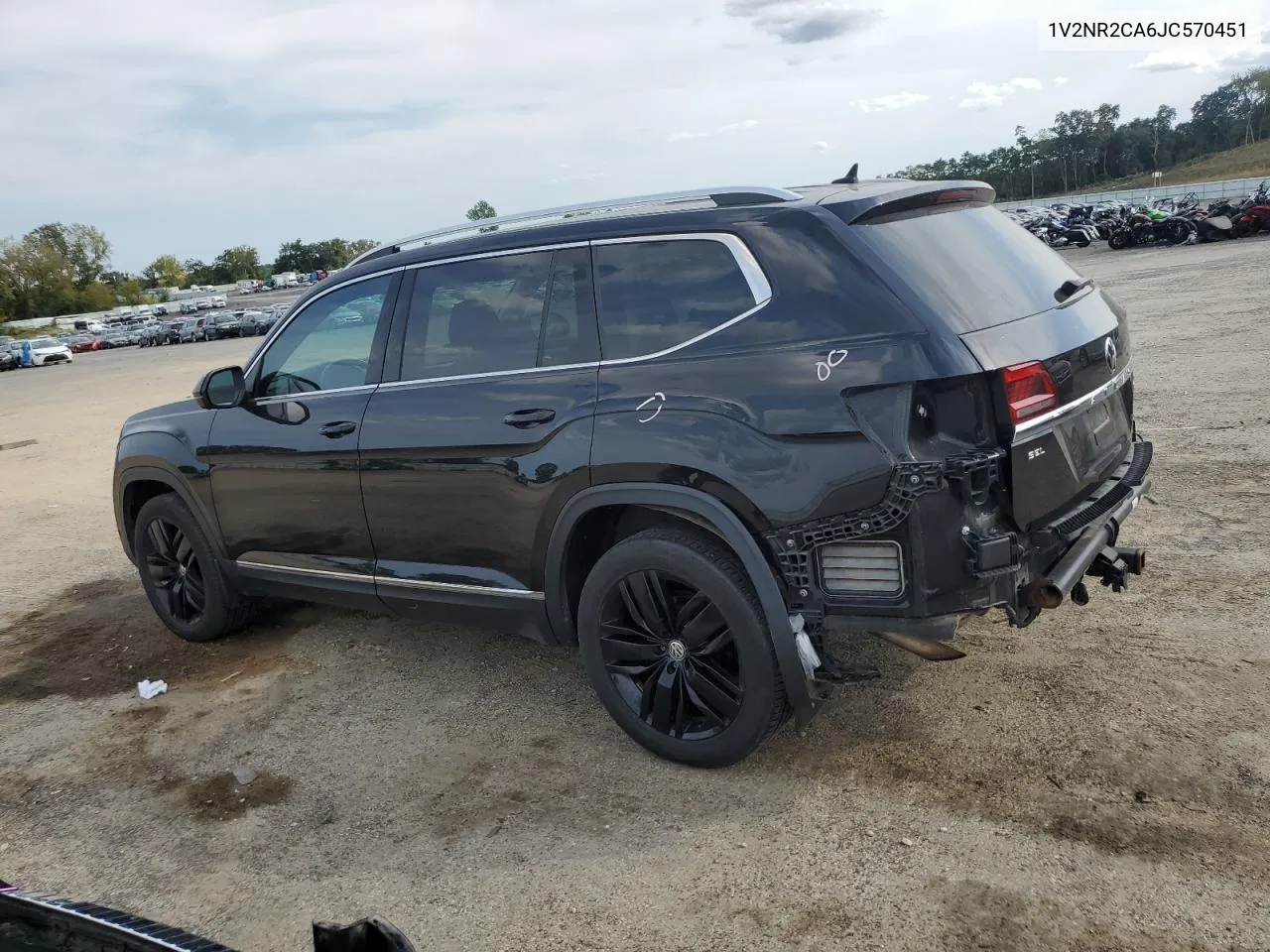 2018 Volkswagen Atlas Sel Premium VIN: 1V2NR2CA6JC570451 Lot: 67761144