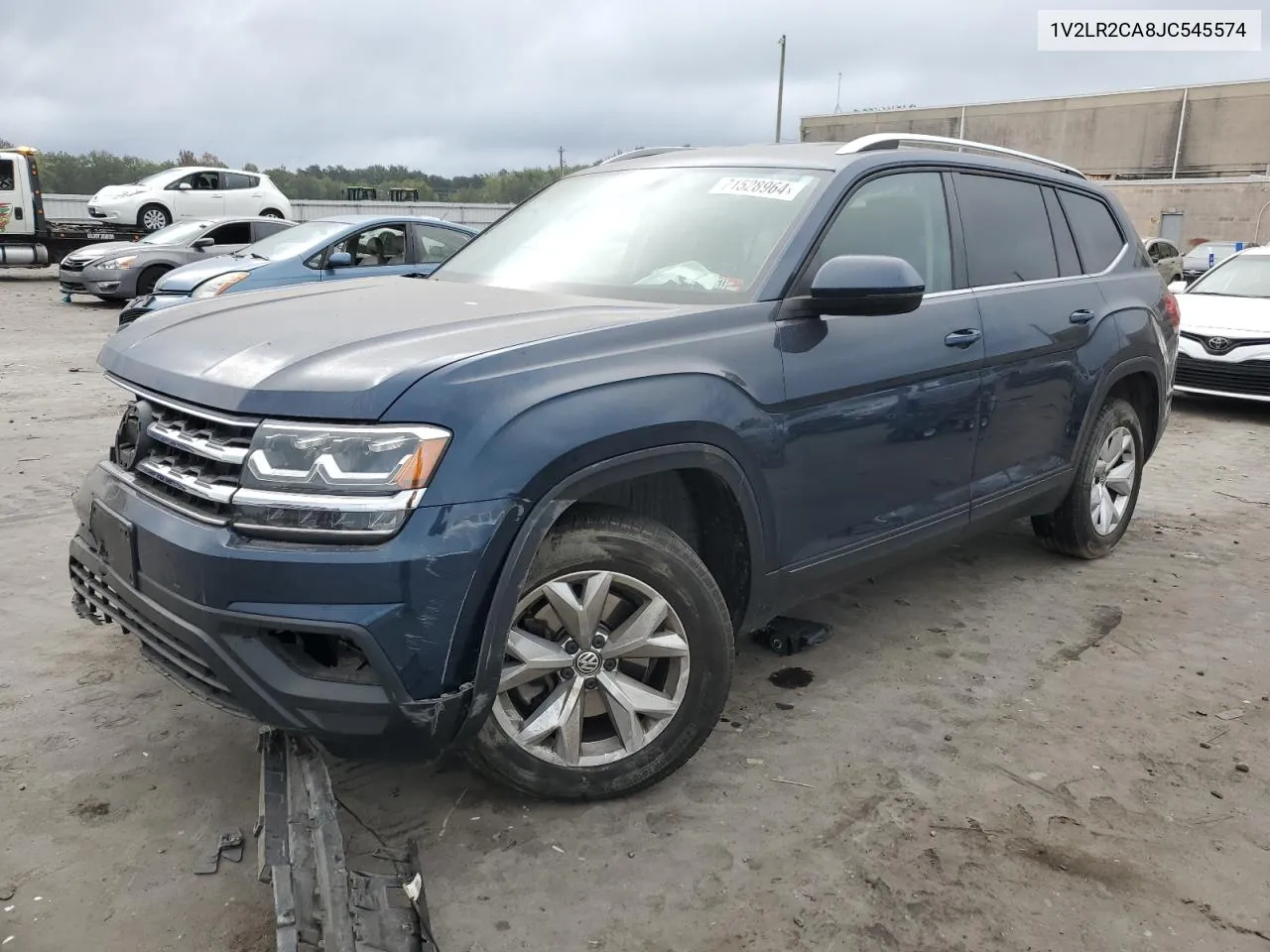 2018 Volkswagen Atlas Se VIN: 1V2LR2CA8JC545574 Lot: 71528964