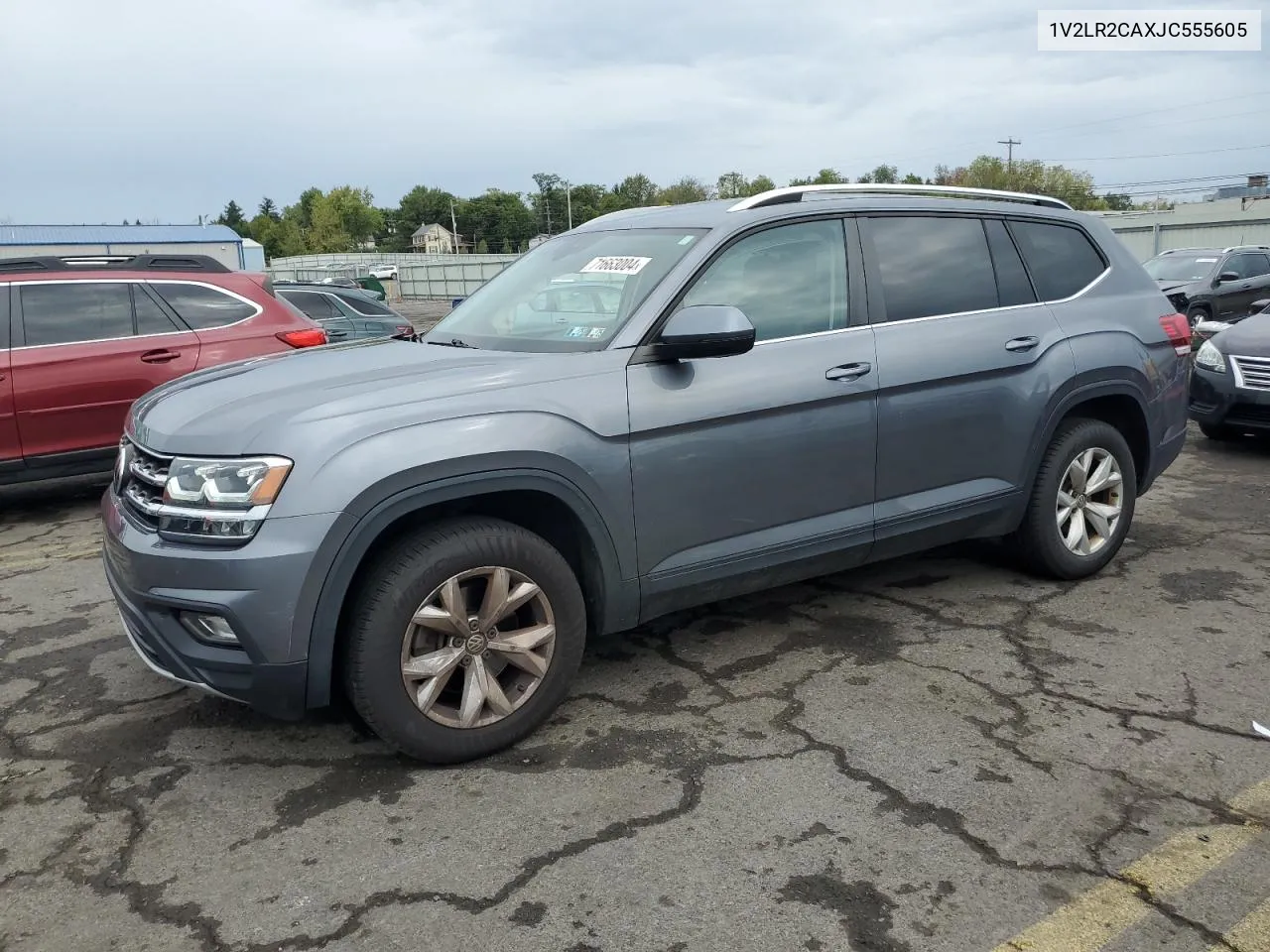 2018 Volkswagen Atlas Se VIN: 1V2LR2CAXJC555605 Lot: 71663004