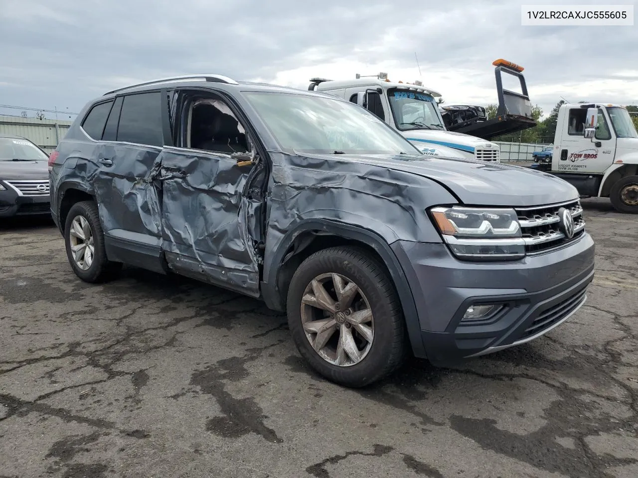 2018 Volkswagen Atlas Se VIN: 1V2LR2CAXJC555605 Lot: 71663004