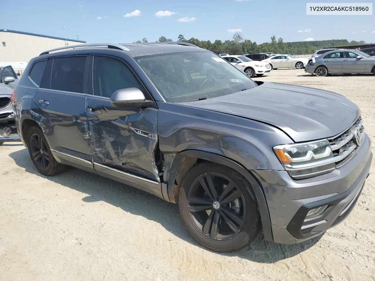 2019 Volkswagen Atlas Se VIN: 1V2XR2CA6KC518960 Lot: 70625364