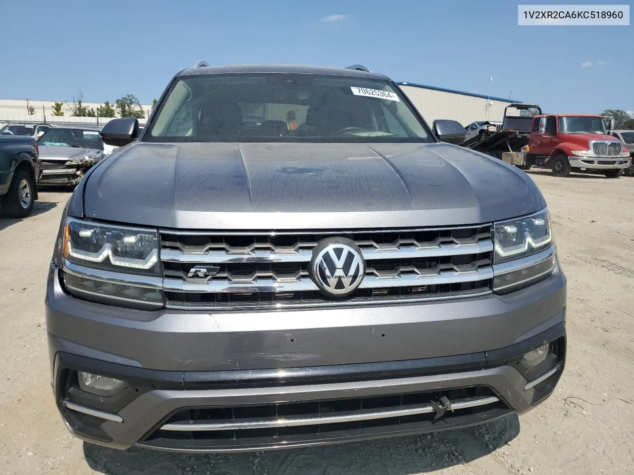 2019 Volkswagen Atlas Se VIN: 1V2XR2CA6KC518960 Lot: 70625364