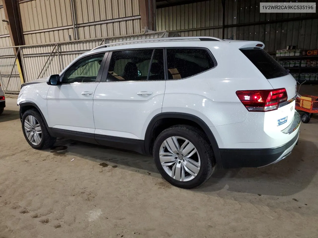 2019 Volkswagen Atlas Se VIN: 1V2WR2CA9KC535196 Lot: 70800754