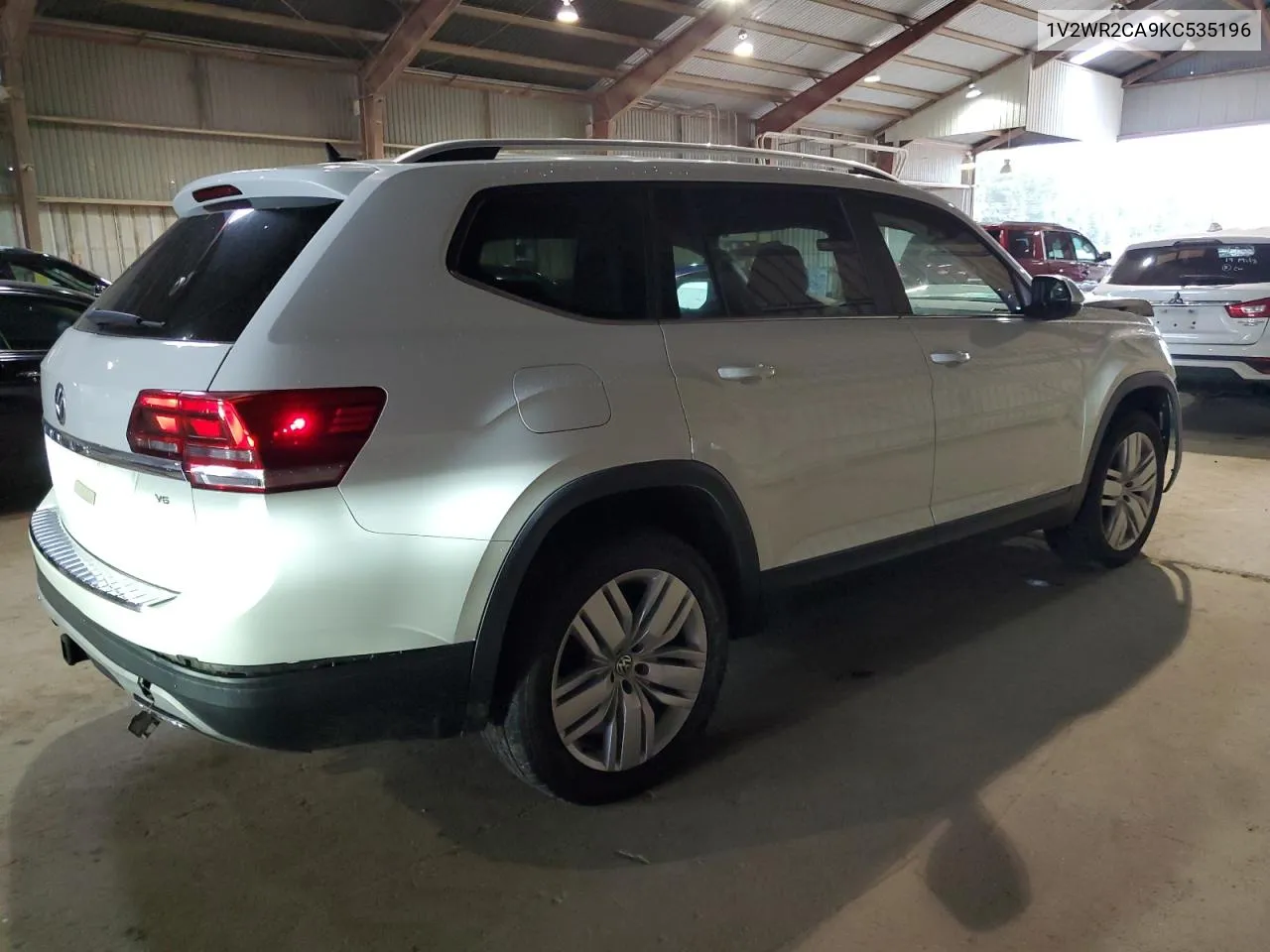 2019 Volkswagen Atlas Se VIN: 1V2WR2CA9KC535196 Lot: 70800754