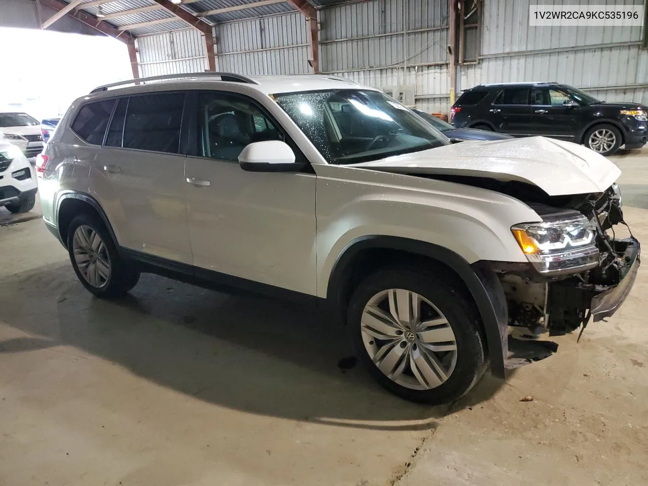 2019 Volkswagen Atlas Se VIN: 1V2WR2CA9KC535196 Lot: 70800754