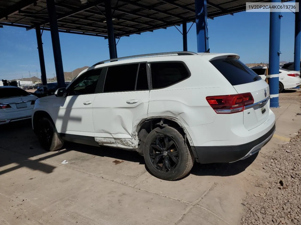 2019 Volkswagen Atlas Se VIN: 1V2DP2CA4KC613736 Lot: 72559784