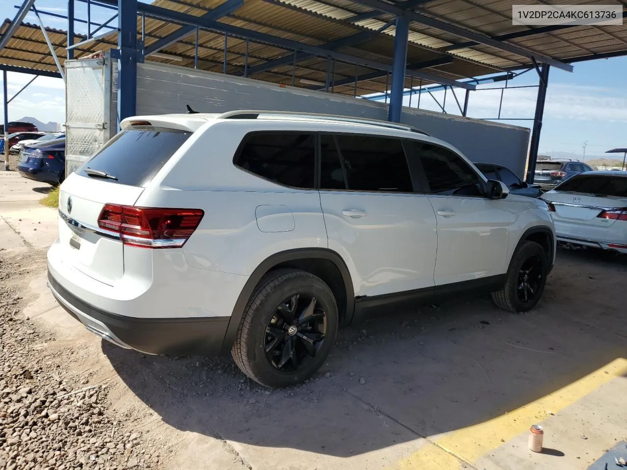 2019 Volkswagen Atlas Se VIN: 1V2DP2CA4KC613736 Lot: 72559784