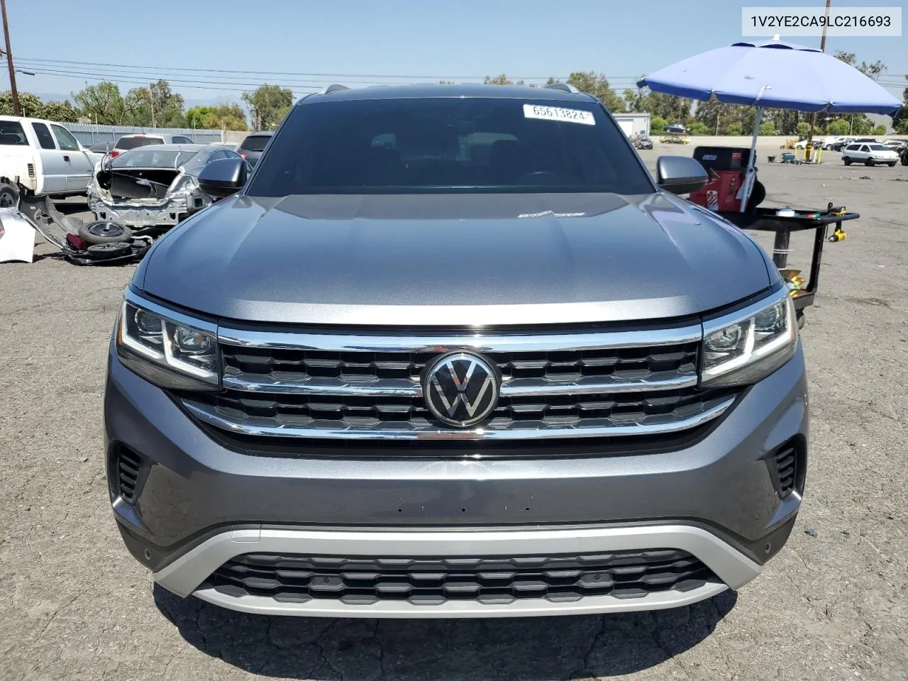 2020 Volkswagen Atlas Cross Sport Se VIN: 1V2YE2CA9LC216693 Lot: 65613824