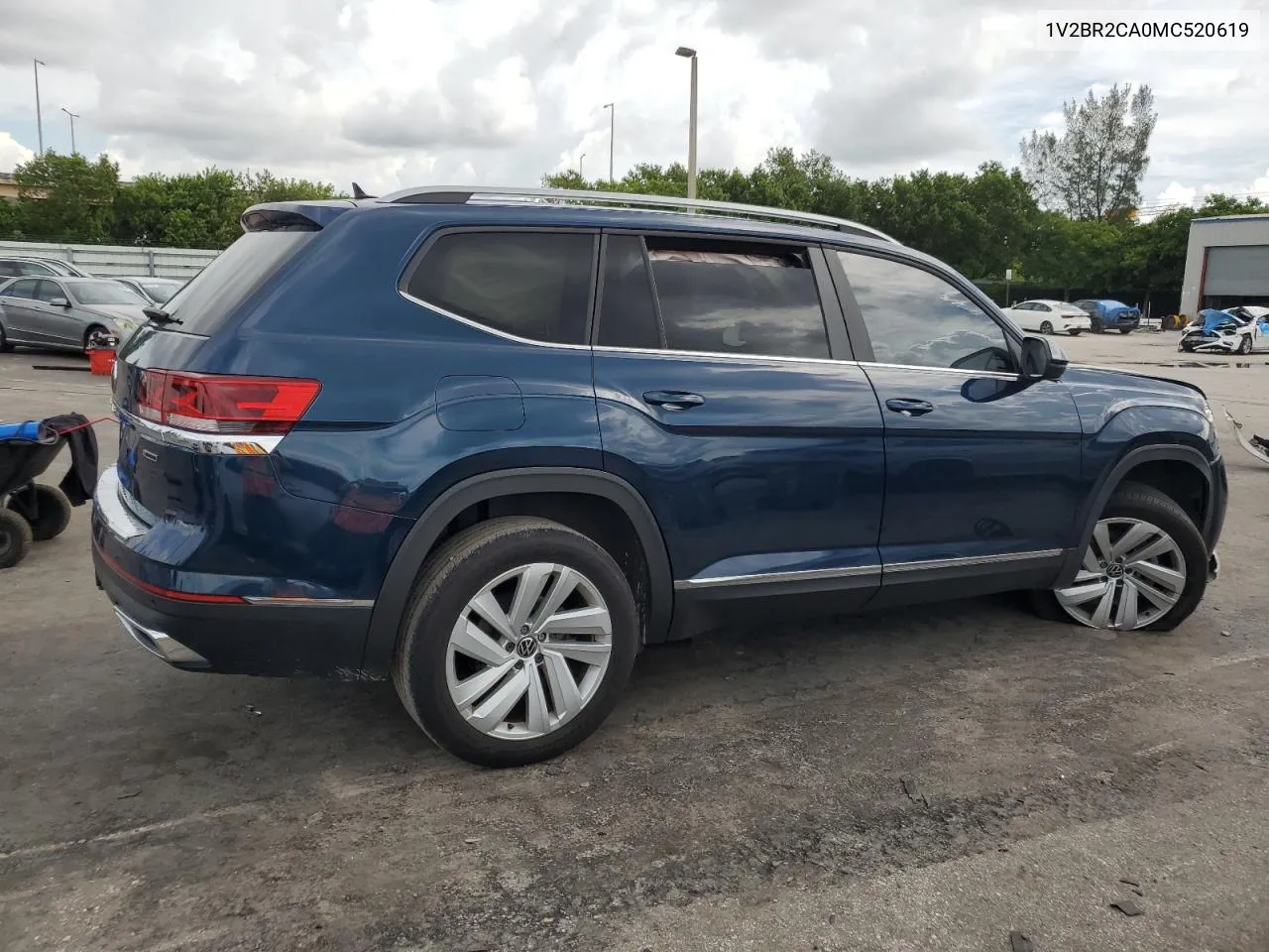 1V2BR2CA0MC520619 2021 Volkswagen Atlas Sel