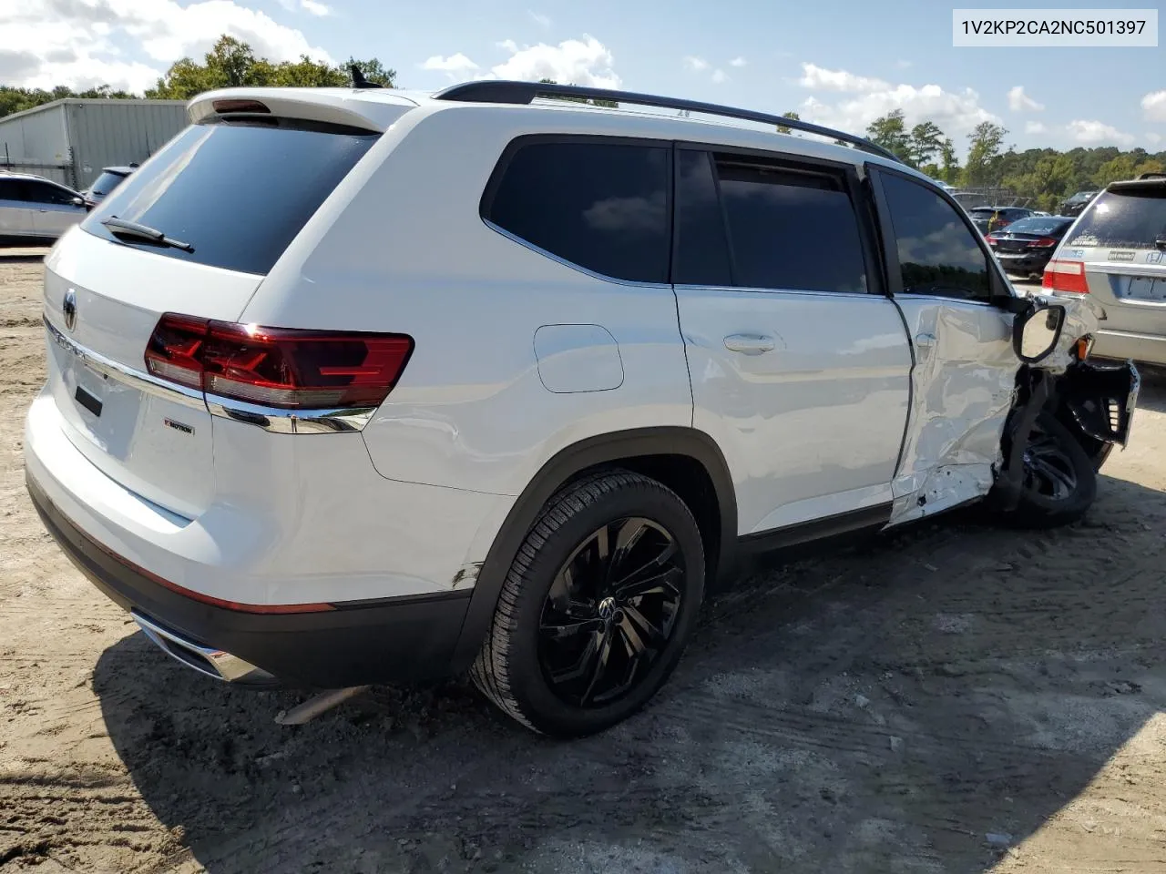 1V2KP2CA2NC501397 2022 Volkswagen Atlas Se