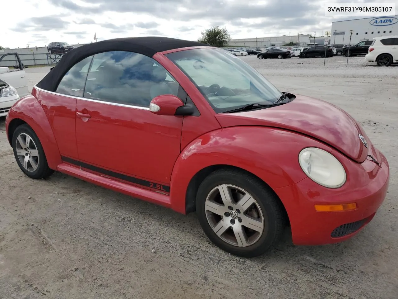 2006 Volkswagen New Beetle Convertible Option Package 1 VIN: 3VWRF31Y96M305107 Lot: 71655994