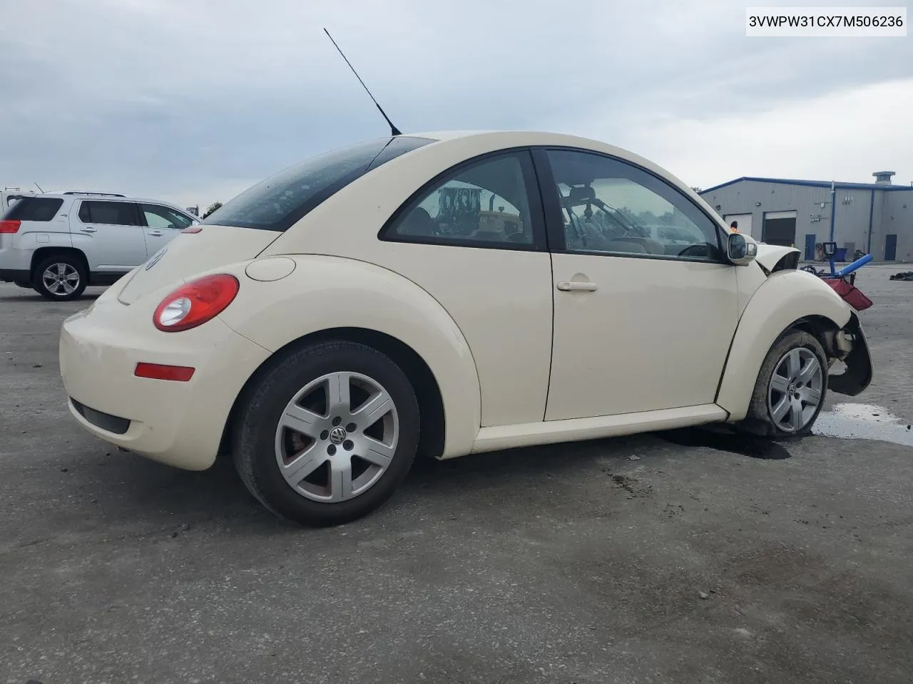 2007 Volkswagen New Beetle 2.5L VIN: 3VWPW31CX7M506236 Lot: 66795874