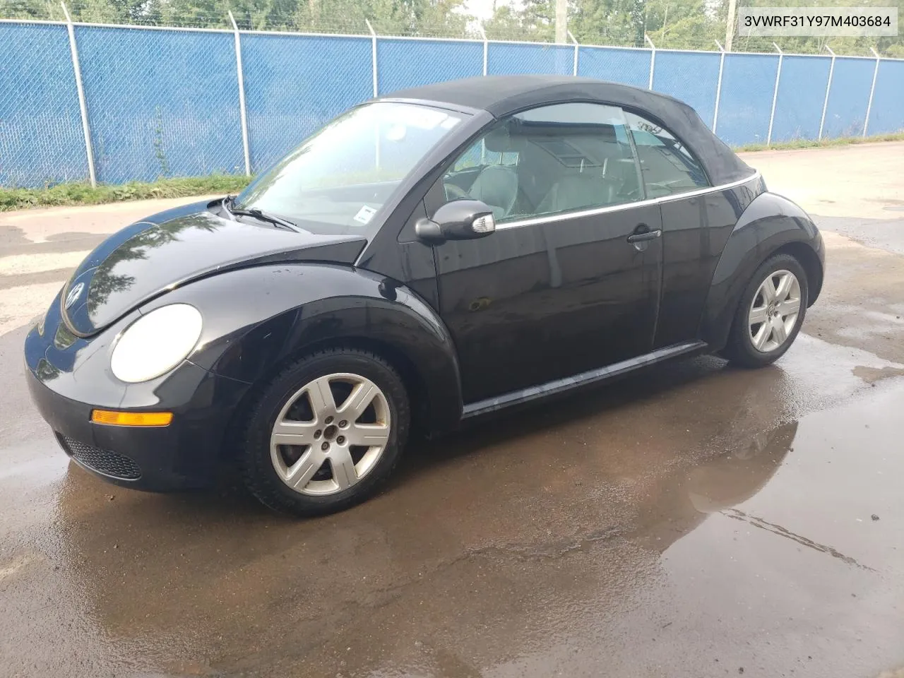 2007 Volkswagen New Beetle Convertible Option Package 1 VIN: 3VWRF31Y97M403684 Lot: 71852524