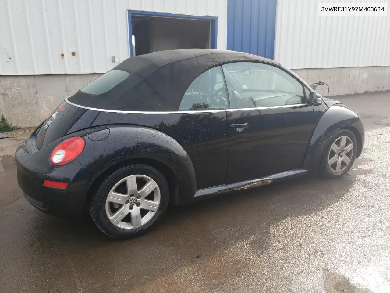 2007 Volkswagen New Beetle Convertible Option Package 1 VIN: 3VWRF31Y97M403684 Lot: 71852524