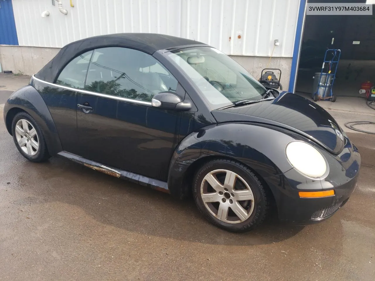 2007 Volkswagen New Beetle Convertible Option Package 1 VIN: 3VWRF31Y97M403684 Lot: 71852524