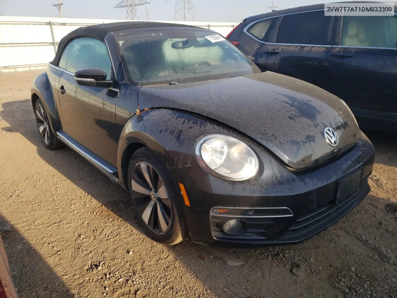 2013 Volkswagen Beetle Turbo VIN: 3VW7T7AT1DM833300 Lot: 71935894