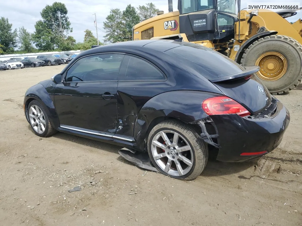 2013 Volkswagen Beetle Turbo VIN: 3VWVT7AT2DM686668 Lot: 71992414