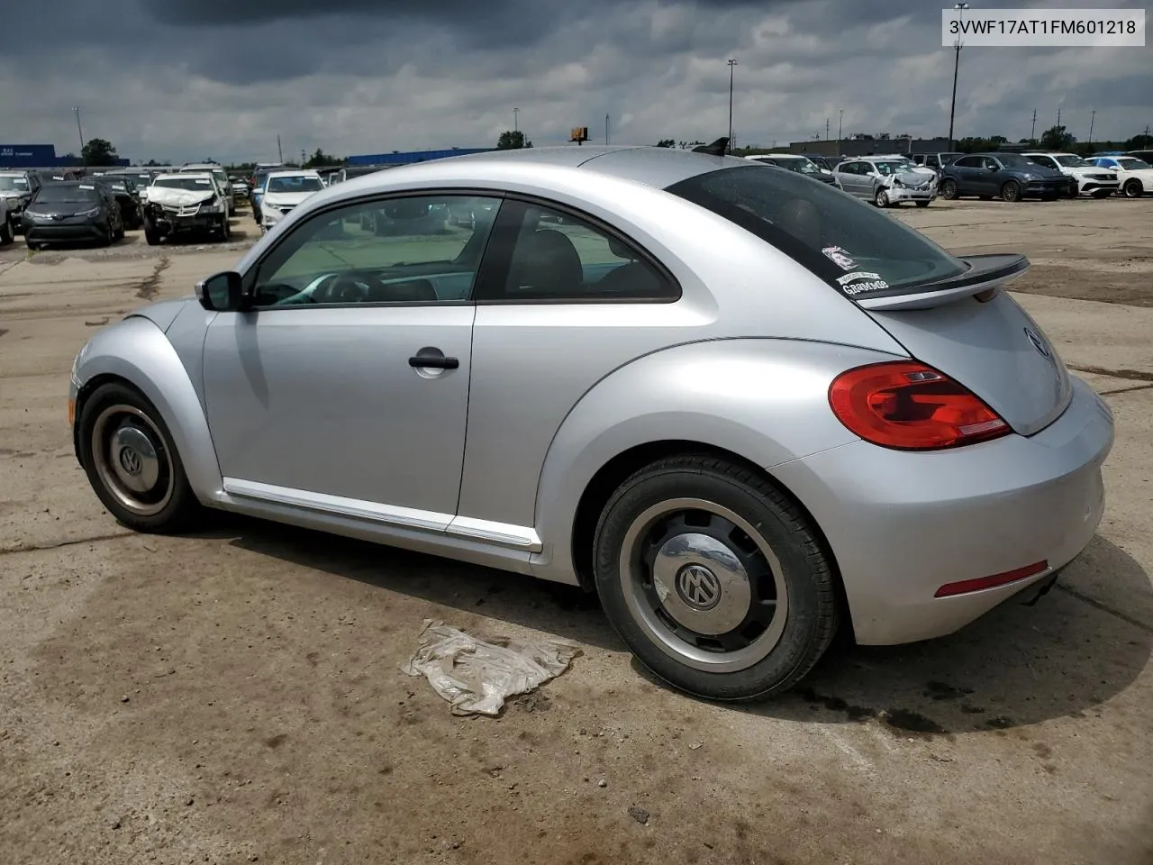 2015 Volkswagen Beetle 1.8T VIN: 3VWF17AT1FM601218 Lot: 64685044