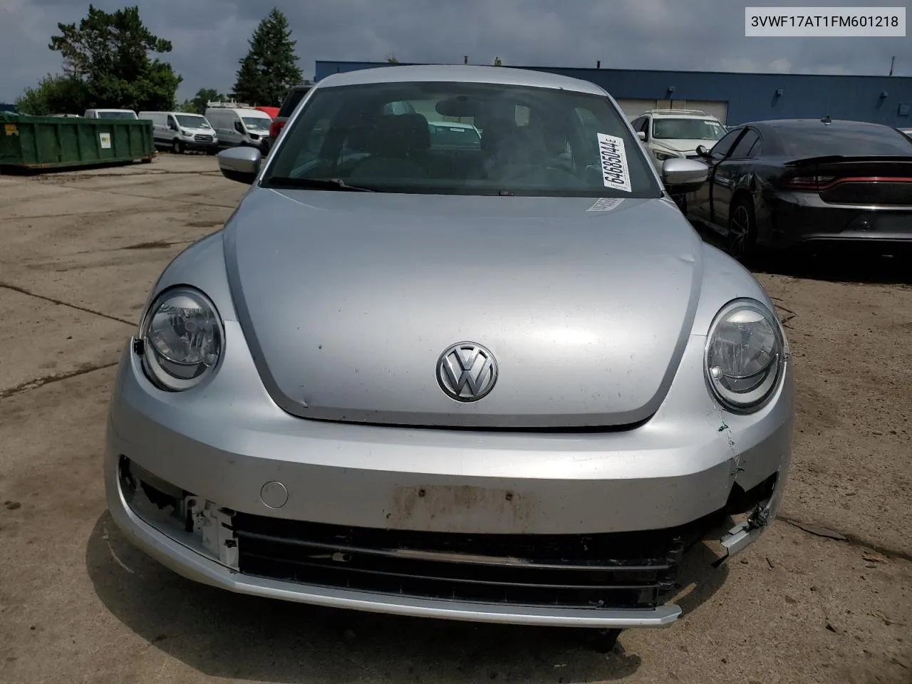 2015 Volkswagen Beetle 1.8T VIN: 3VWF17AT1FM601218 Lot: 64685044