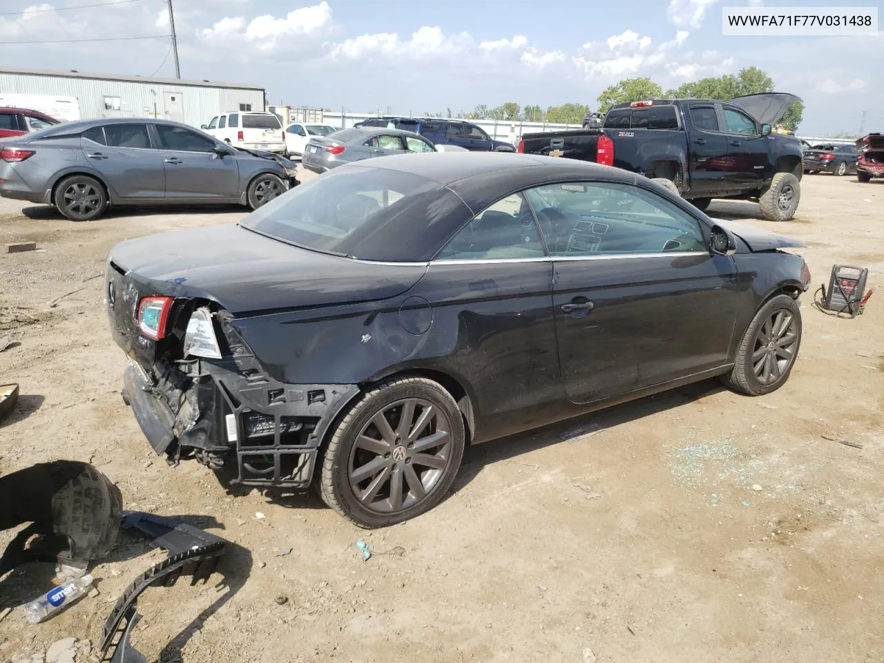 WVWFA71F77V031438 2007 Volkswagen Eos 2.0T Luxury