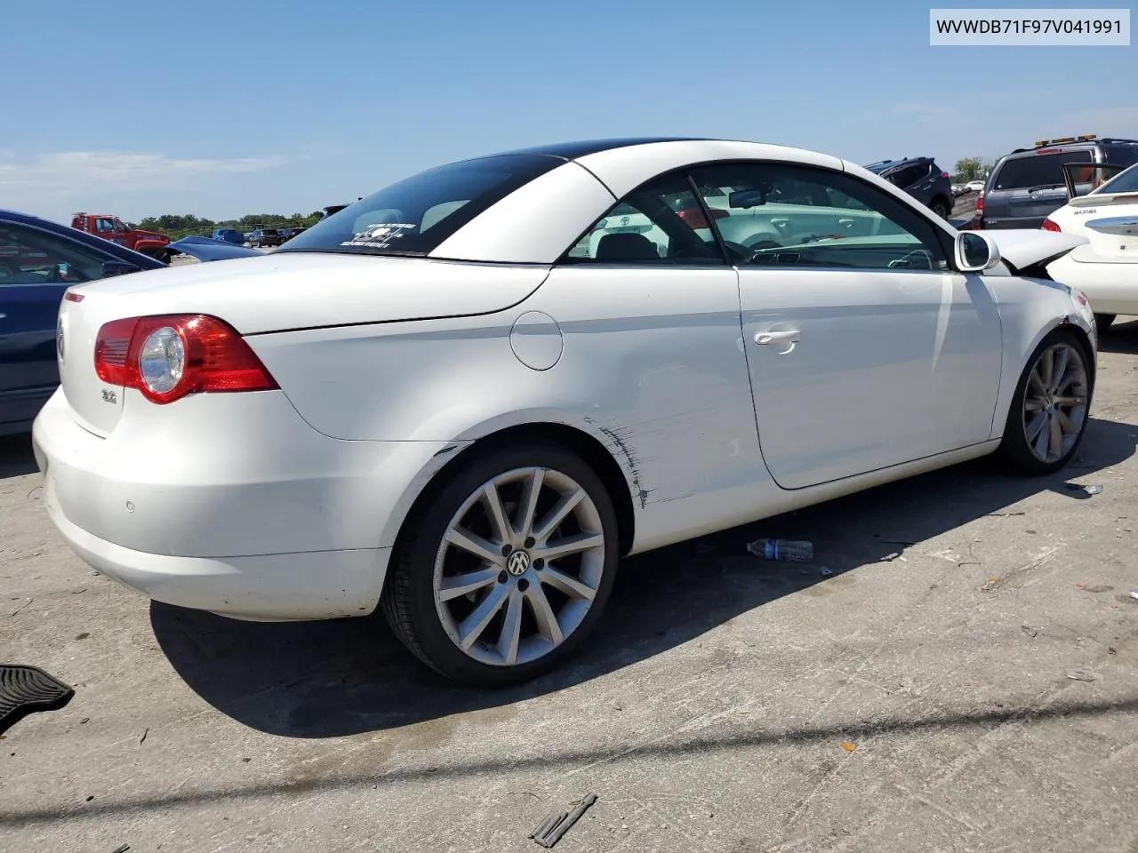 WVWDB71F97V041991 2007 Volkswagen Eos 3.2L Sport