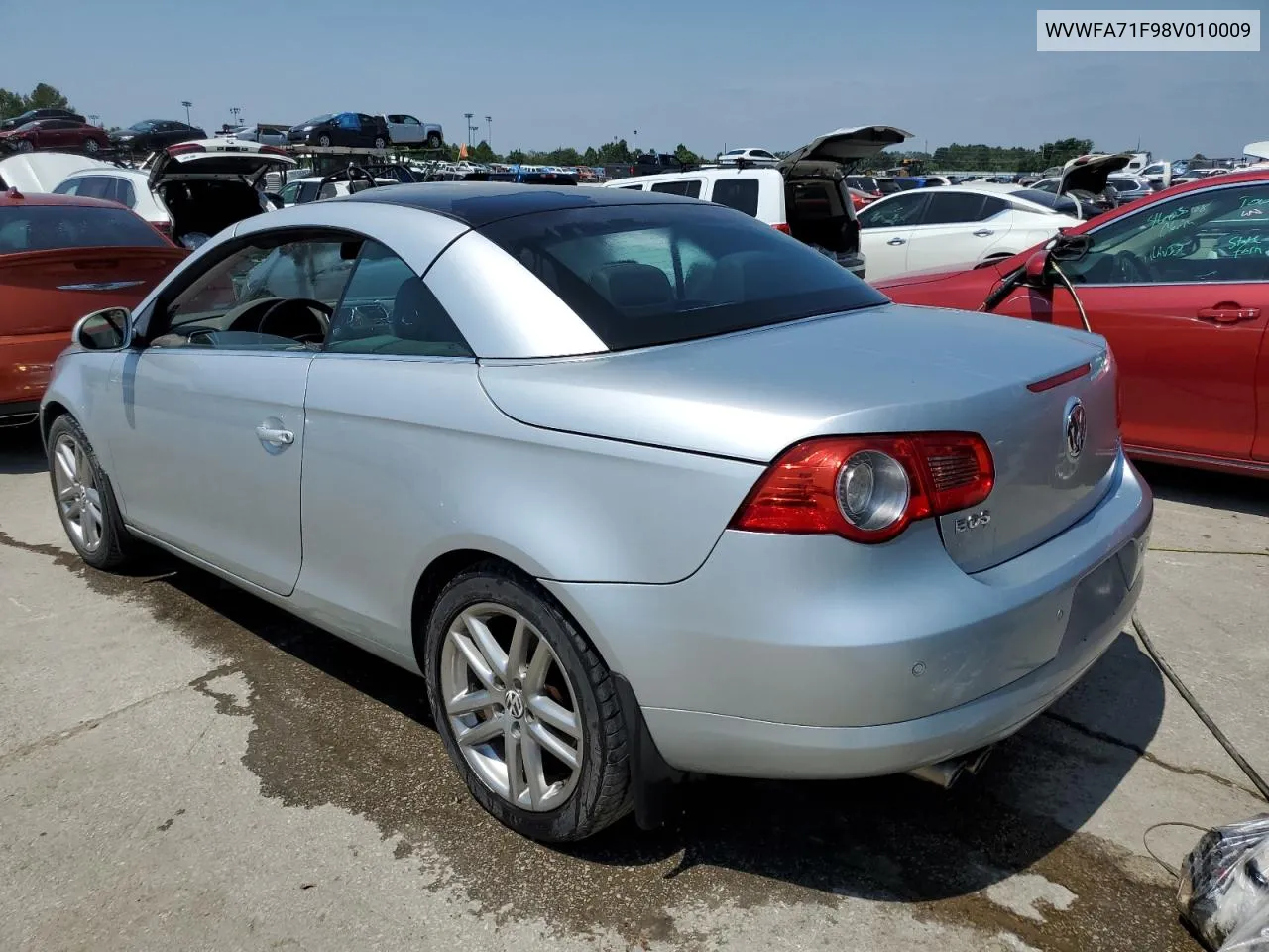 2008 Volkswagen Eos Lux VIN: WVWFA71F98V010009 Lot: 66040504