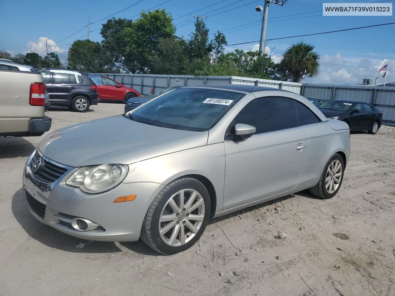 2009 Volkswagen Eos Turbo VIN: WVWBA71F39V015223 Lot: 68159374