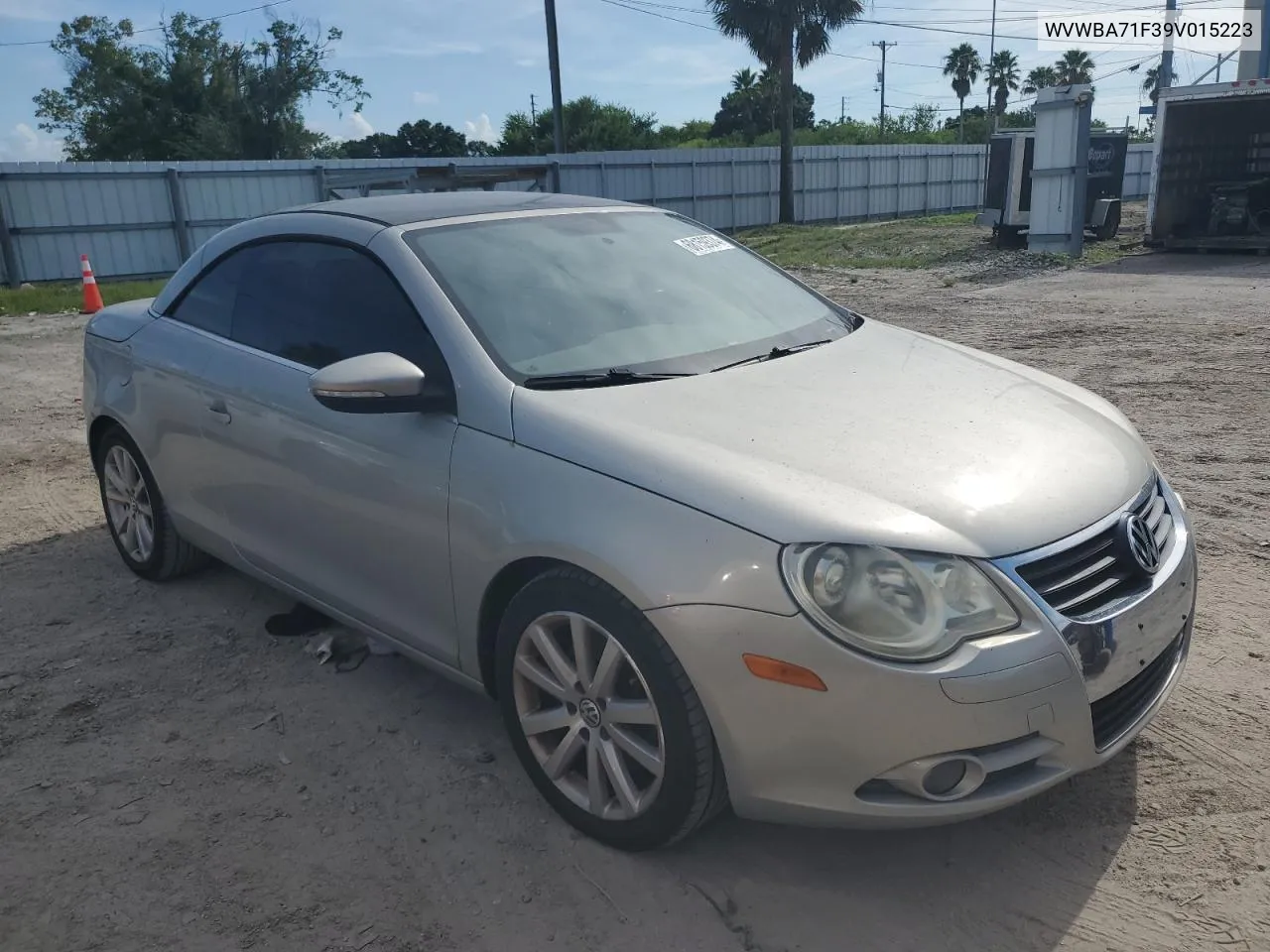 2009 Volkswagen Eos Turbo VIN: WVWBA71F39V015223 Lot: 68159374