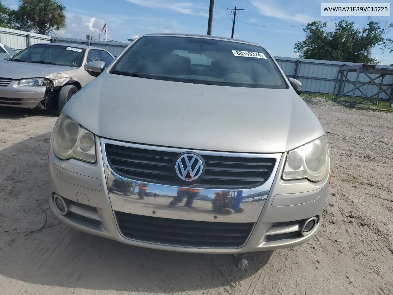 WVWBA71F39V015223 2009 Volkswagen Eos Turbo