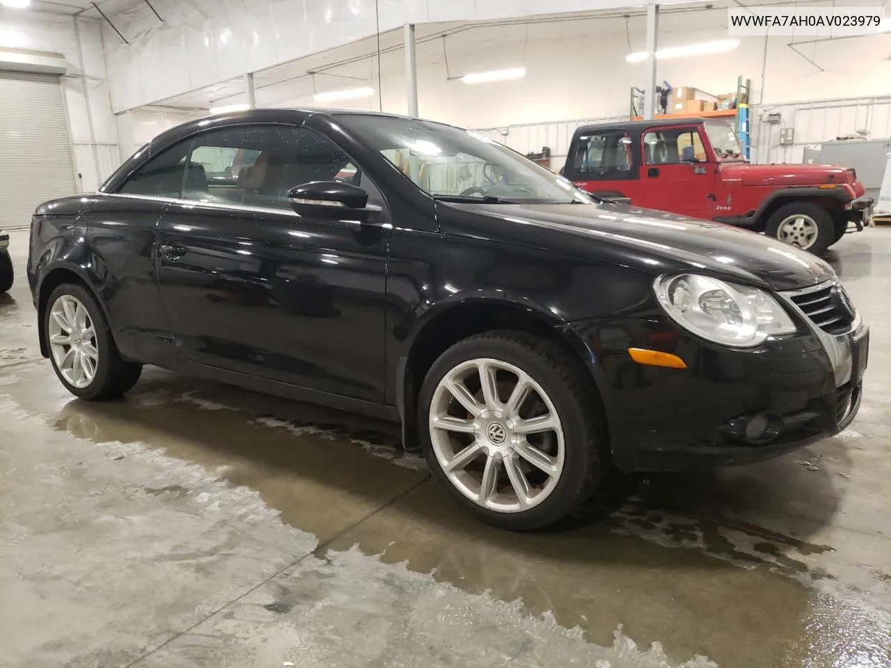 2010 Volkswagen Eos Lux VIN: WVWFA7AH0AV023979 Lot: 69019464