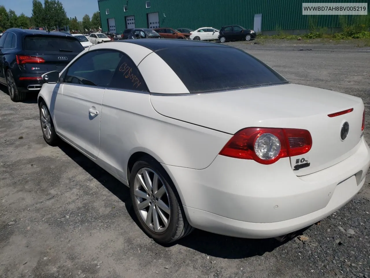 WVWBD7AH8BV005219 2011 Volkswagen Eos Komfort