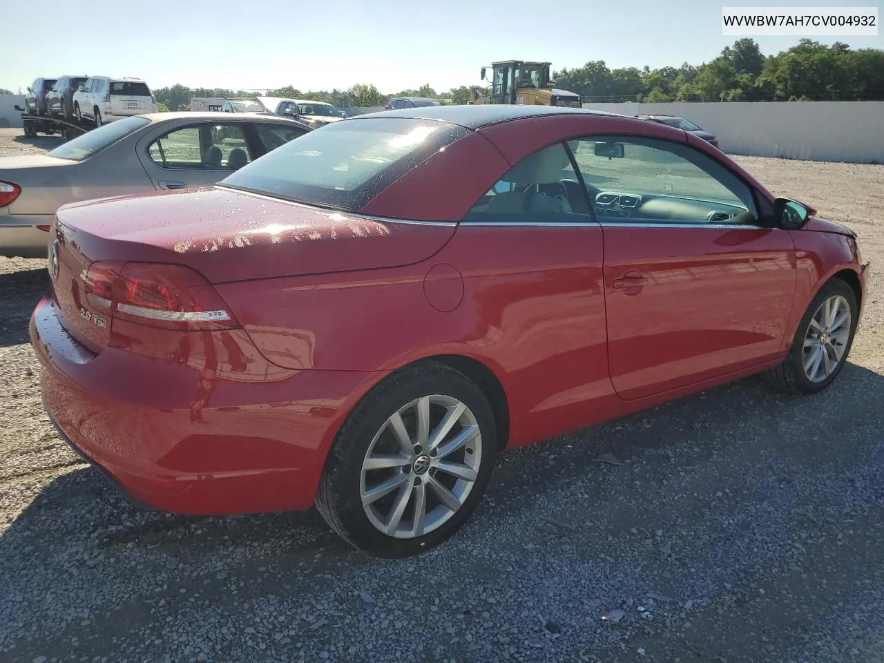 WVWBW7AH7CV004932 2012 Volkswagen Eos Komfort