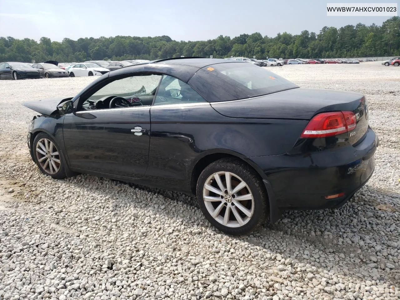 2012 Volkswagen Eos Komfort VIN: WVWBW7AHXCV001023 Lot: 63181344