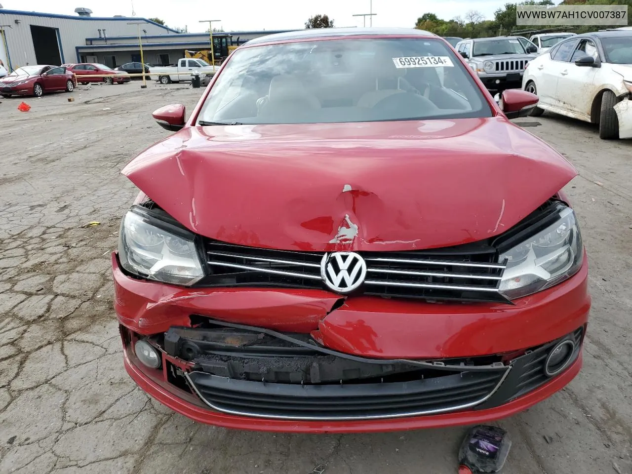 WVWBW7AH1CV007387 2012 Volkswagen Eos Komfort