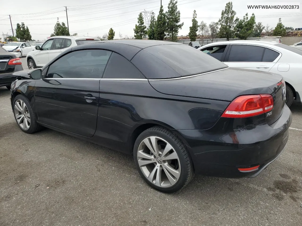 2013 Volkswagen Eos Lux VIN: WVWFW8AH6DV002873 Lot: 70840434